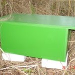 Niche a chat vue de coté