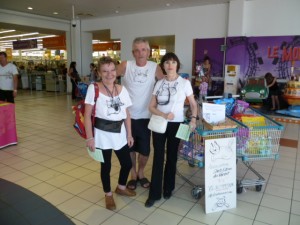 cadies4 une équipe sur un des sites